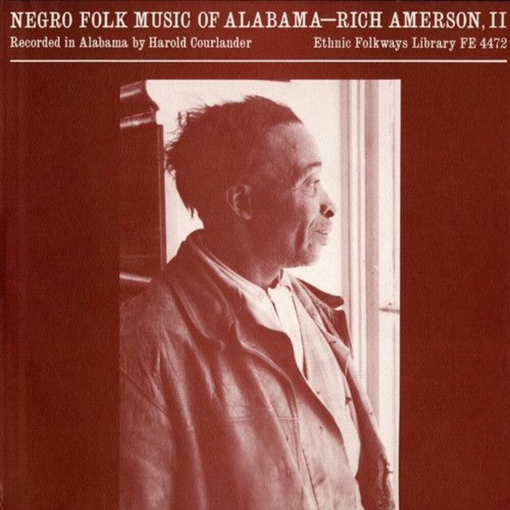 Rich Amerson - Negro Folk Music of Alabama 4  CD